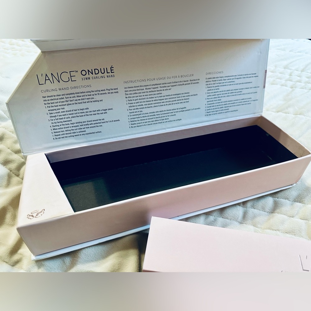 🩷L’ANGE Hair Ondule 32MM Curling Wand, Brand New, In Box - Picture 4 of 13